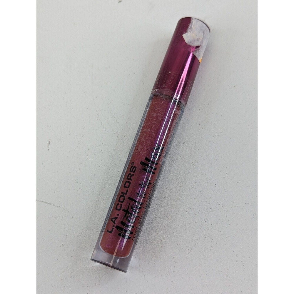 L.A. Colors Metal To The Max Metallic Lipgloss in Splendor Brand‎ New